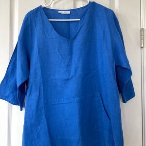 Bryn Walker Linen Tunic Top